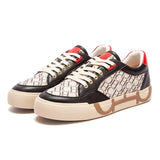 Colour Blocking Design Fashion Simple New Women's Casual Shoes Comfortable and Versatile Classic Letter Printing